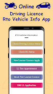 Driving Licence Apply Online Screenshot 1