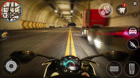 Highway Bike Riding & Racing スクリーンショット 2