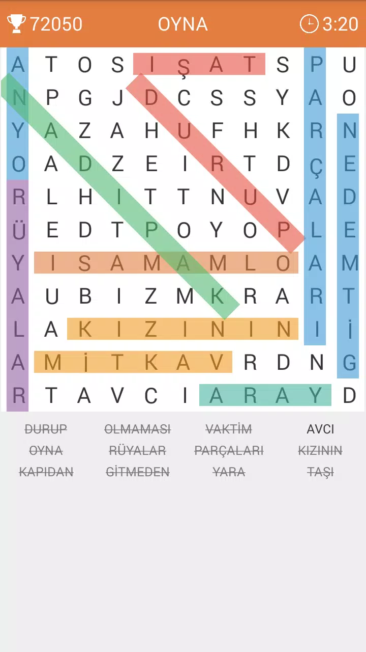 Kelime Bulmaca Screenshot 2