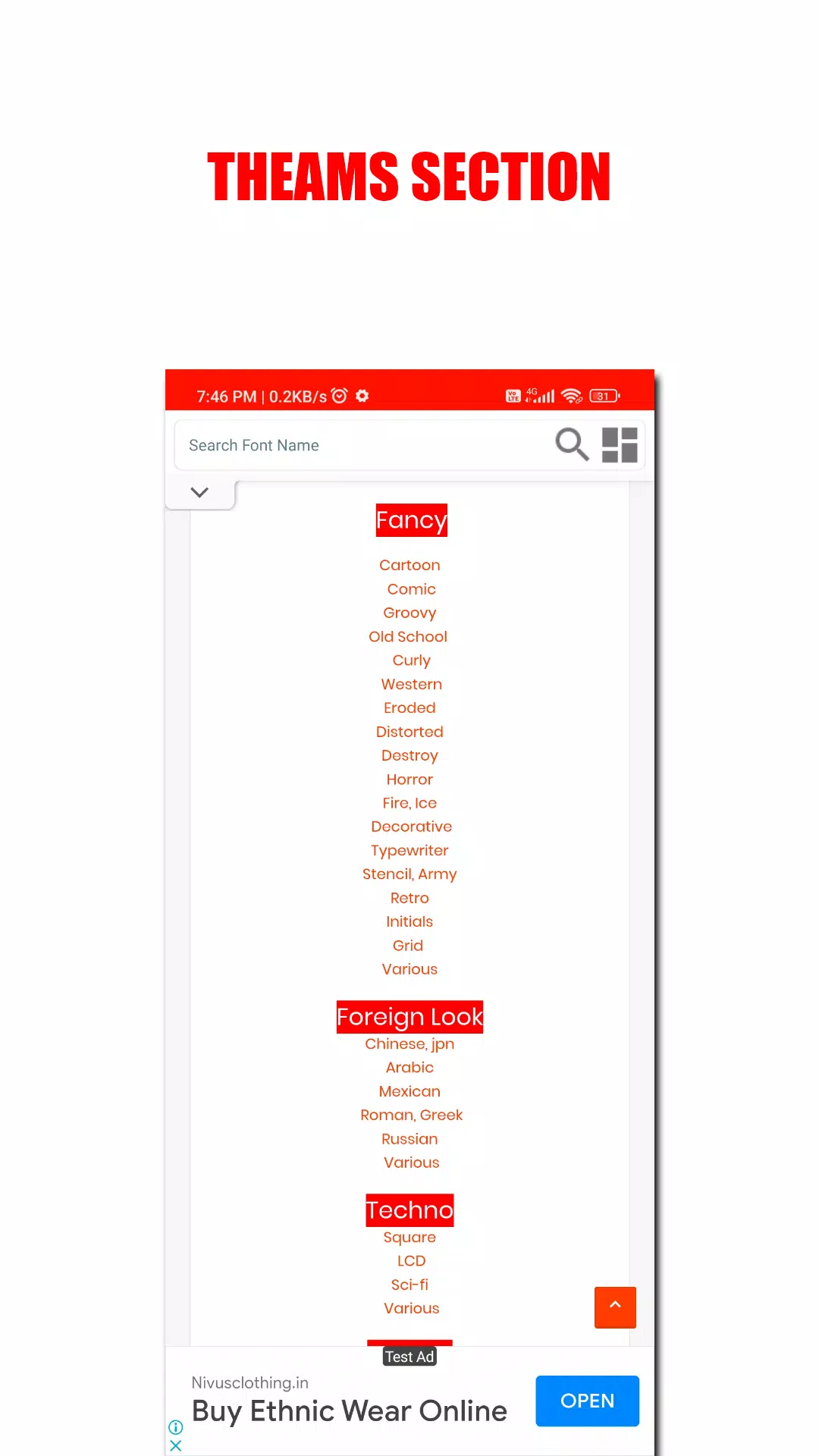 DA FONT’S Скриншот 4