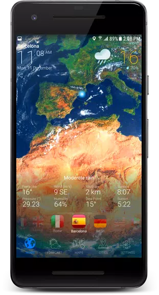 3D EARTH - weather forecast Скриншот 4