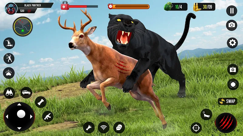 Black Panther Simulator Games Schermafbeelding 2