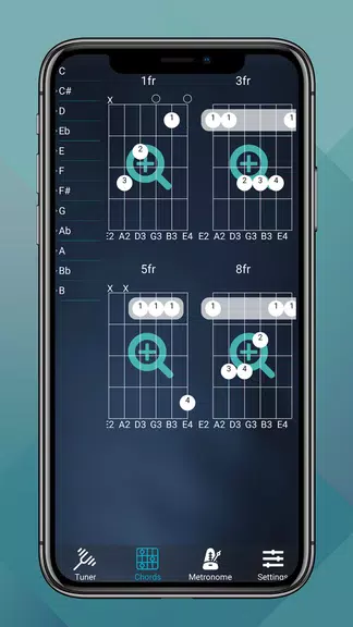 Guitar Tuner: Easy Tune ภาพหน้าจอ 3