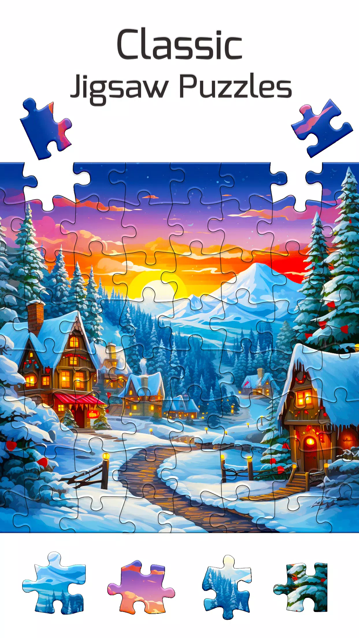 Christmas Jigsaw Puzzles Captura de tela 2