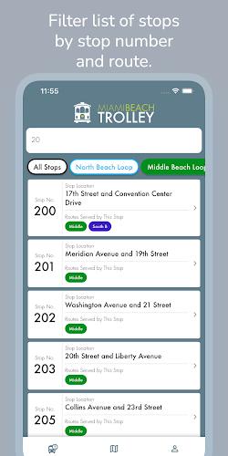 Miami Beach Trolley Tracker Ekran Görüntüsü 2