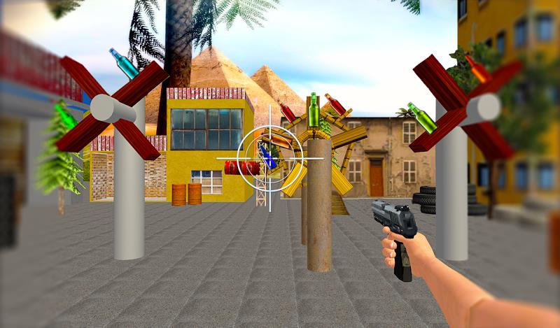 FPS Gun: Bottle Shooting Game Capture d'écran 1