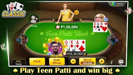 Teen Patti Flush 3 Patti Poke Ảnh chụp màn hình 3