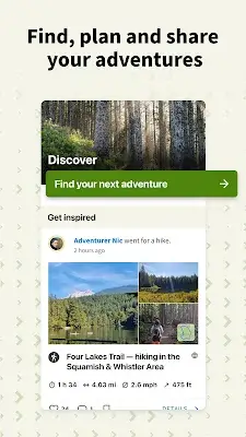 komoot - hike, bike & run Screenshot 1