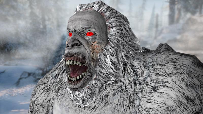 Bigfoot Yeti Hunt & Survival Скриншот 1