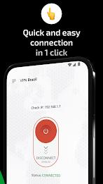 VPN Brasil - IP brasileiro Captura de tela 3