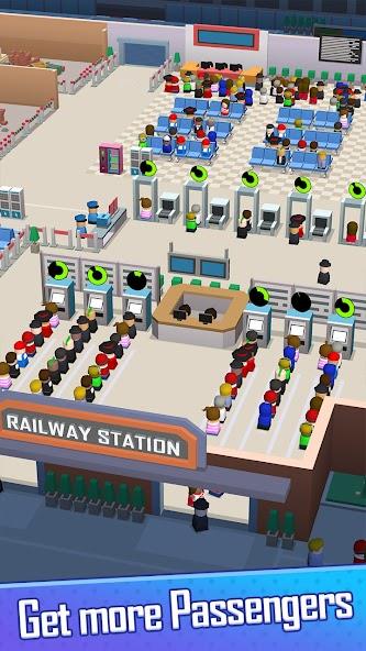 Railway Tycoon - Idle Game Mod ภาพหน้าจอ 4