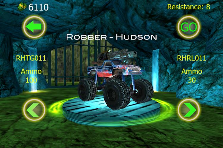 Crazy Monster Truck Fighter - Capture d'écran 1