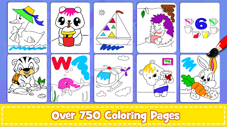 Coloring Games & Coloring Kids Tangkapan skrin 4