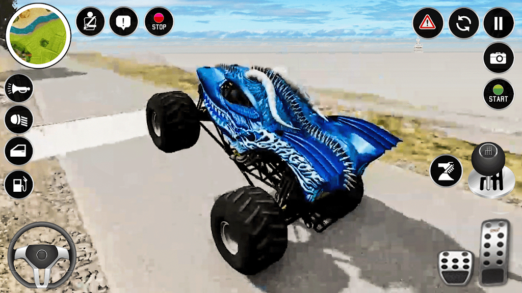 Real Monster Truck Game 3D স্ক্রিনশট 4