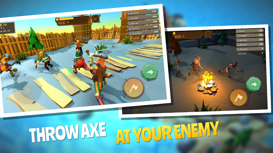 AXE.IO - Survival Battleground Mod ภาพหน้าจอ 4