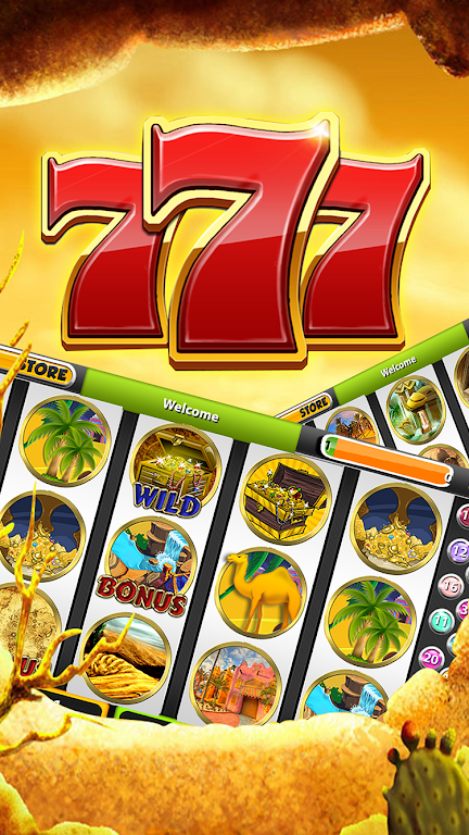 Desert Treasure Slot Machine 7 Tangkapan skrin 2