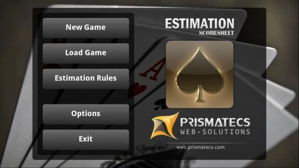 Estimation Scoresheet Screenshot 1