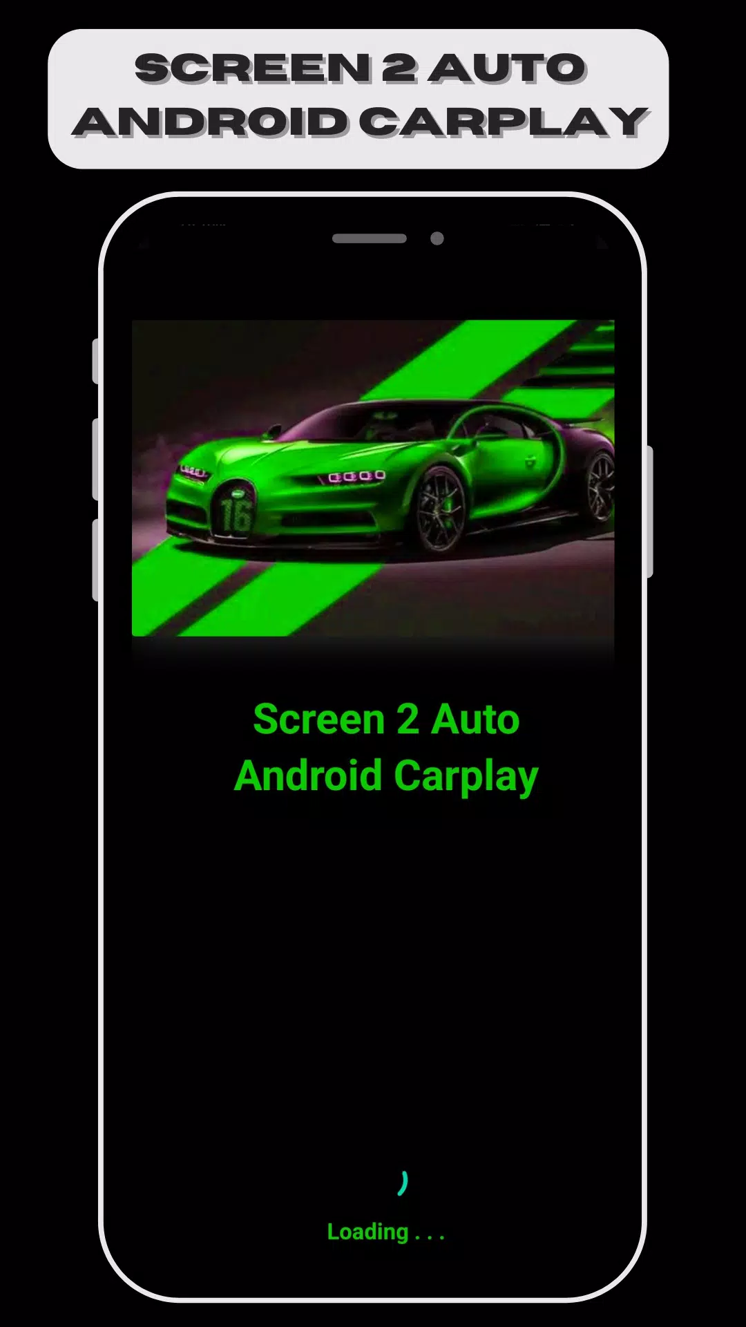 Screen 2 Auto Android Carplay Captura de pantalla 1