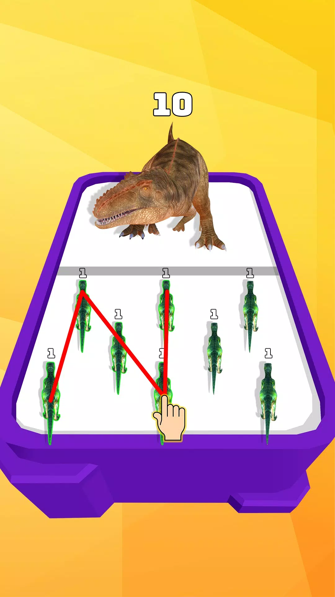 Merge Dinosaurs ဖန်သားပြင်ဓာတ်ပုံ 1