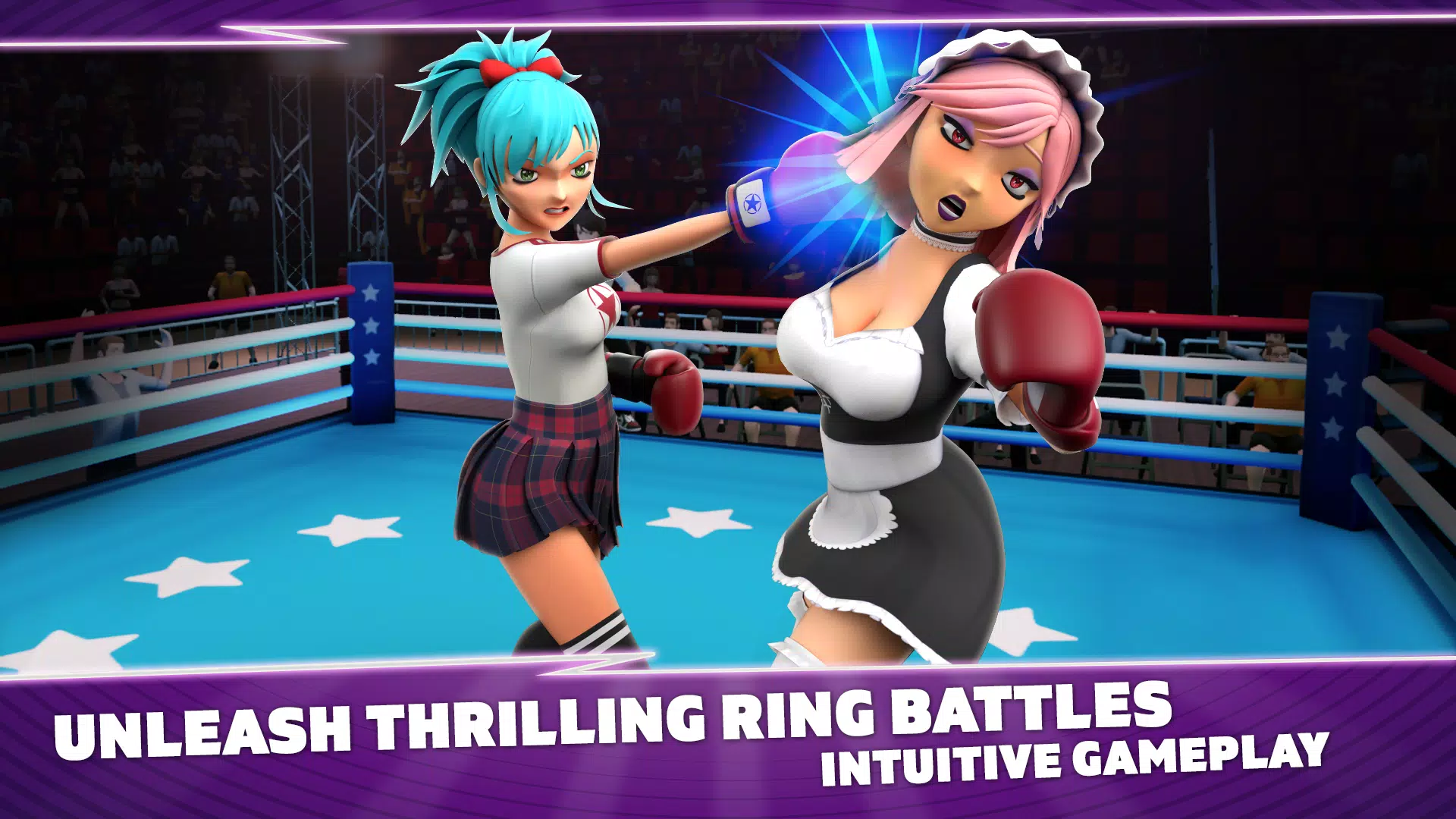 Boxing Babes II: Sexy Anime Ekran Görüntüsü 2