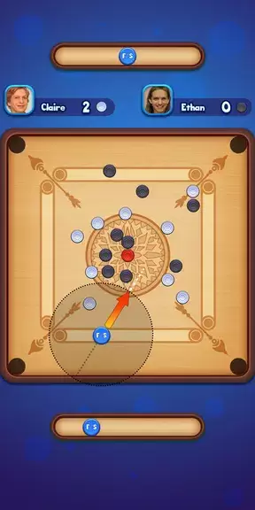 Carrom Strike - Disc Pool Game Ảnh chụp màn hình 2