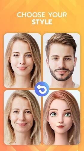 FaceLab Face Editor App, Aging Zrzut ekranu 1