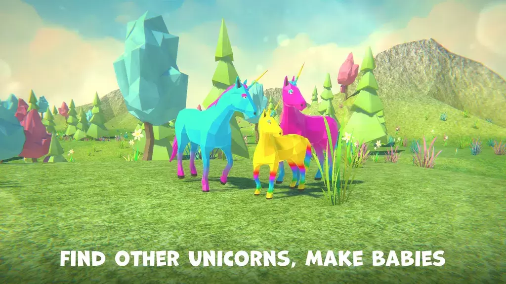 Unicorn Family Simulator ภาพหน้าจอ 1