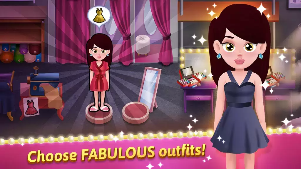 Model Salon Dash: Fashion Game Скриншот 2