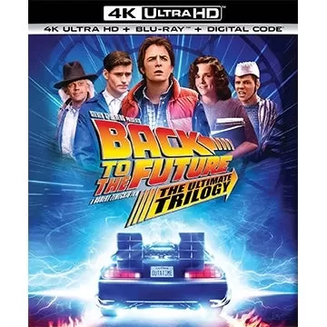 “將46％的回到未來的三部曲中節省46％：4K Ultra HD＆Blu-ray”