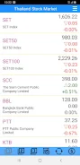 Thailand Stock Market, Stocks Screenshot 1