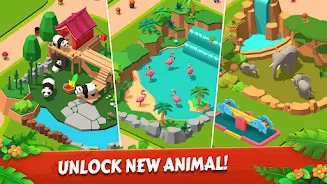 Zoo Tile - Match Puzzle Game Tangkapan skrin 2