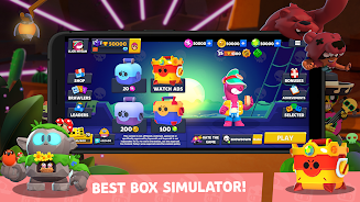 Brawl Box Stars Simulator Captura de tela 4
