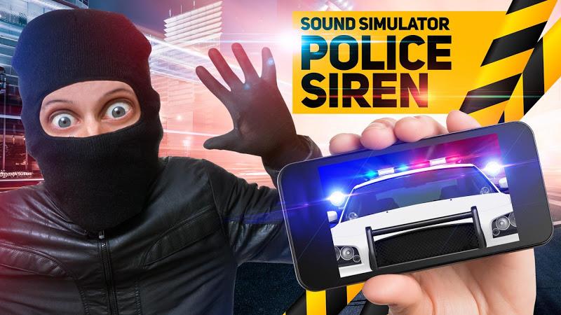 Police sound siren simulator ဖန်သားပြင်ဓာတ်ပုံ 4