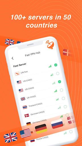 Fast VPNhub স্ক্রিনশট 4