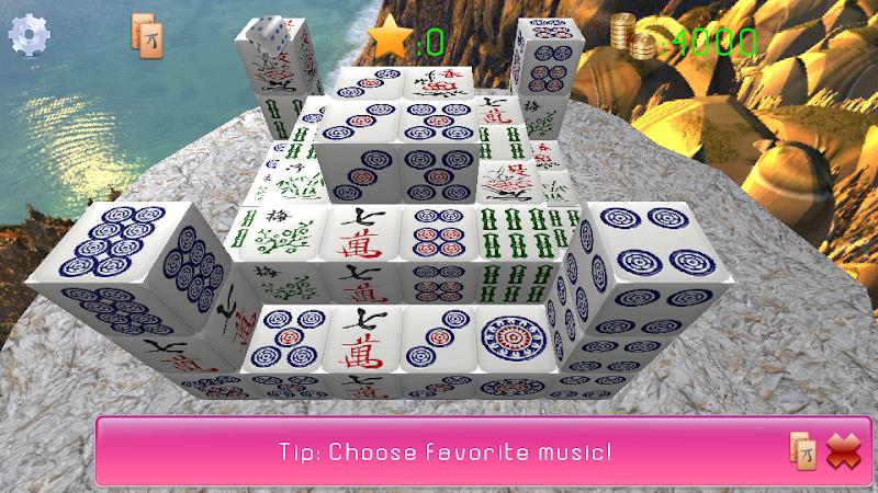 Mahjong Cubic 3D Captura de pantalla 2