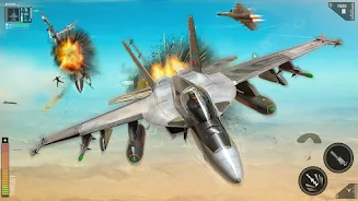 Combat Fighting Airplane Games Capture d'écran 1