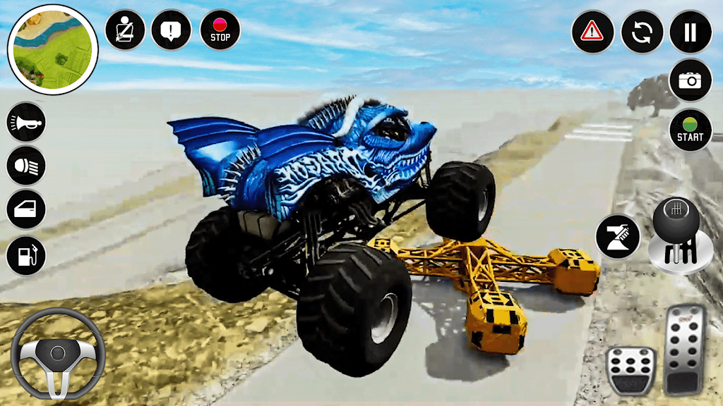 Real Monster Truck Game 3D স্ক্রিনশট 3