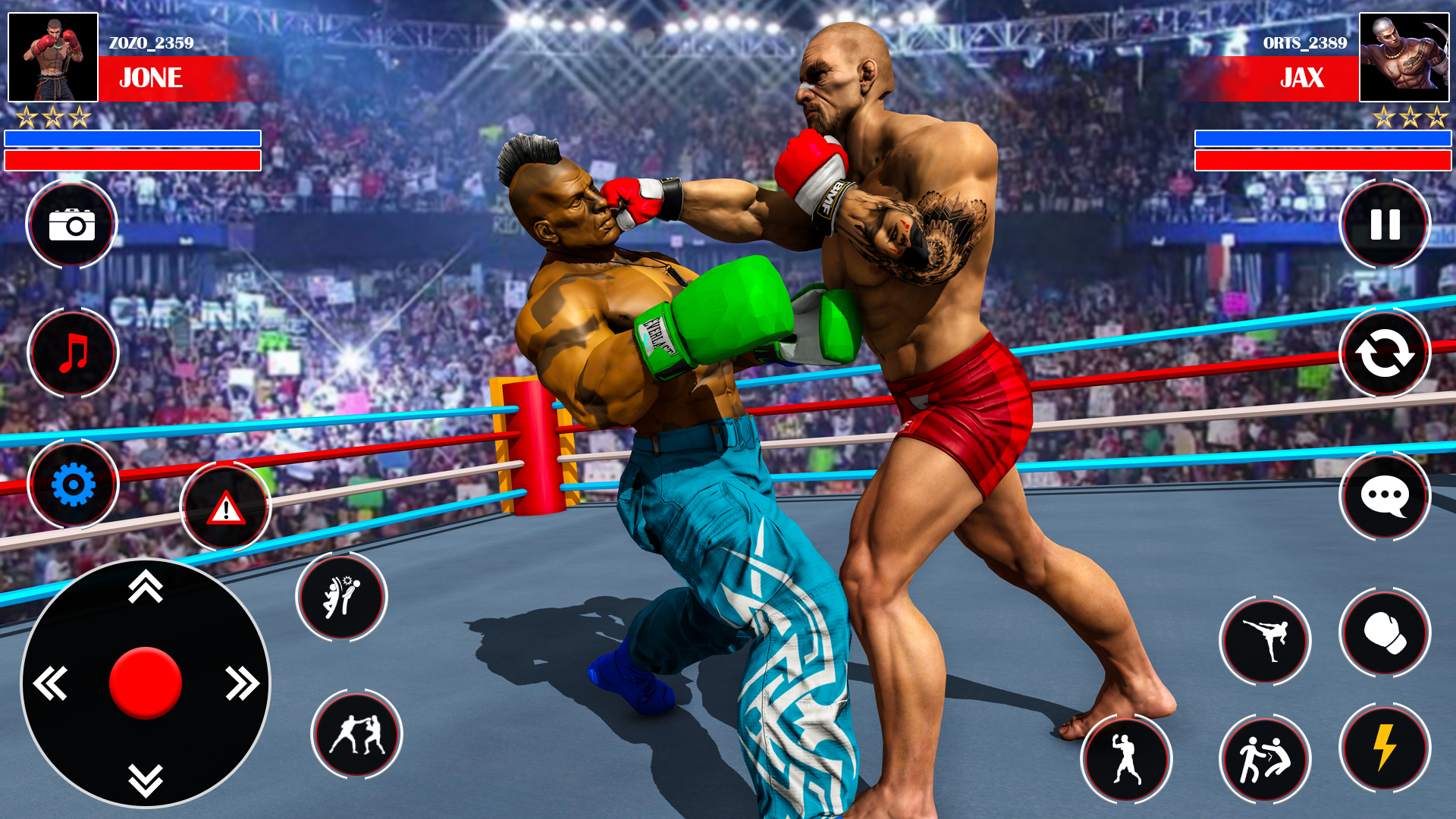 Real Punch Boxing Games 3d 스크린샷 1