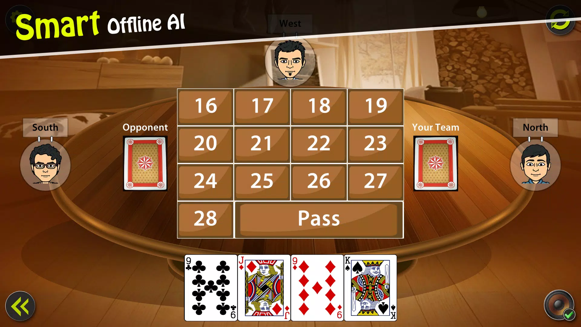 29 Card Game Screenshot 3