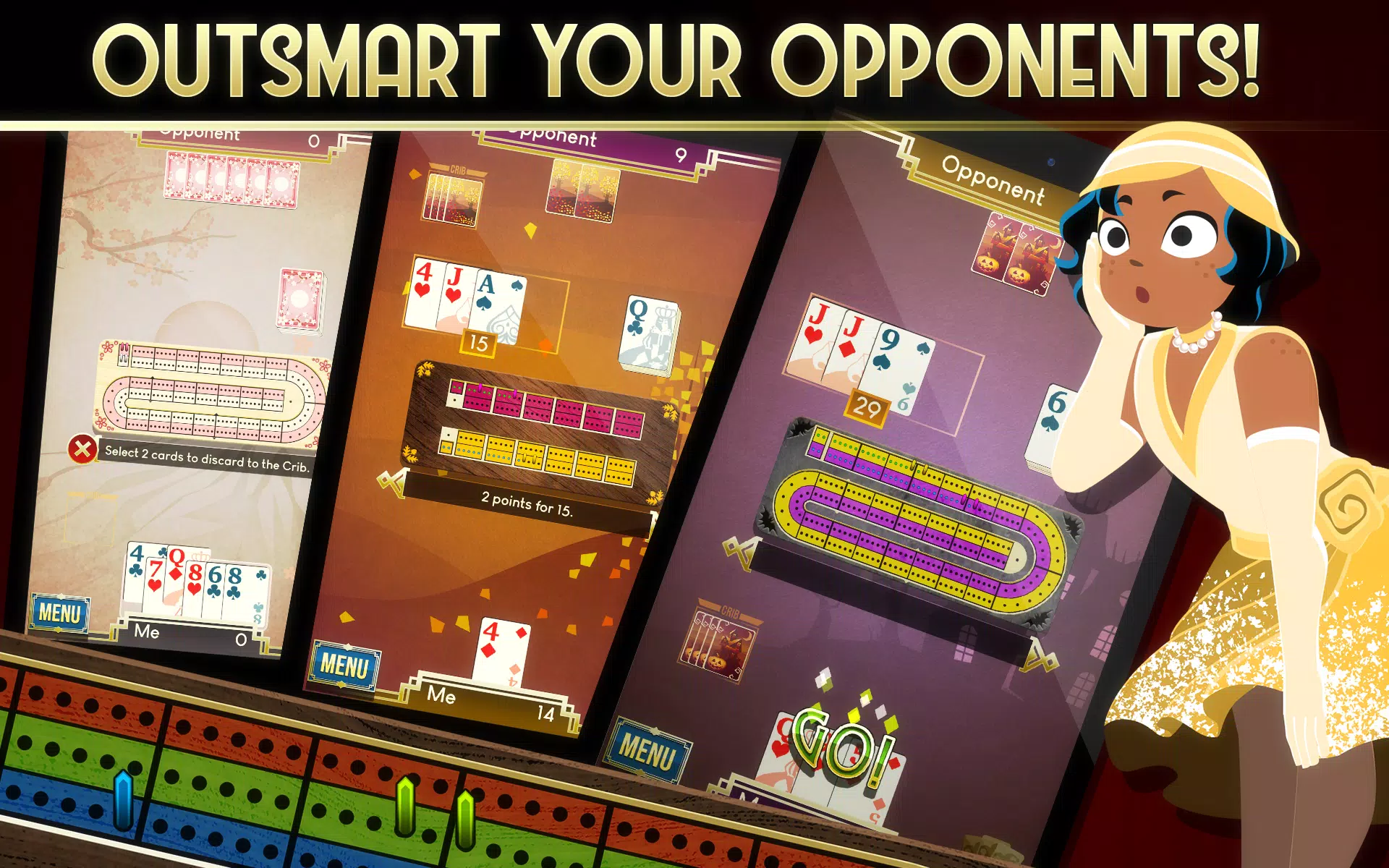 Cribbage Royale Ekran Görüntüsü 2