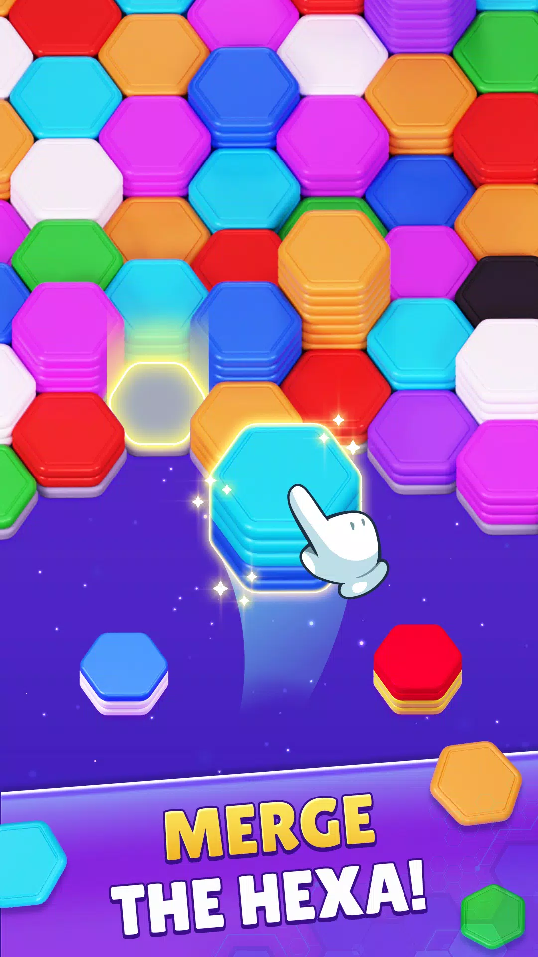 Color Hexa Sort Puzzle Game Captura de tela 3