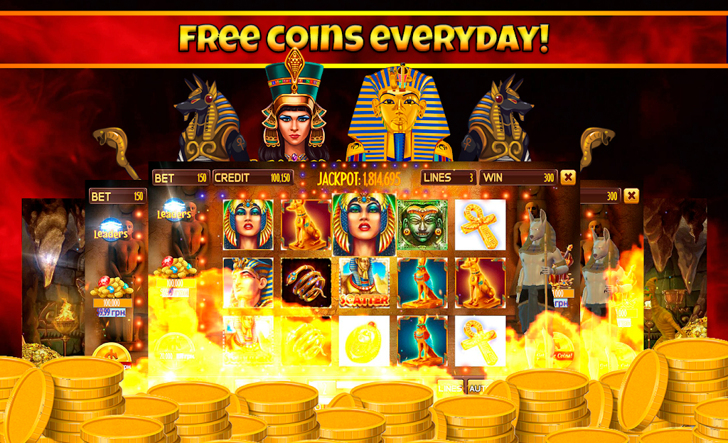 Slots - Pharaoh's Secrets Zrzut ekranu 3