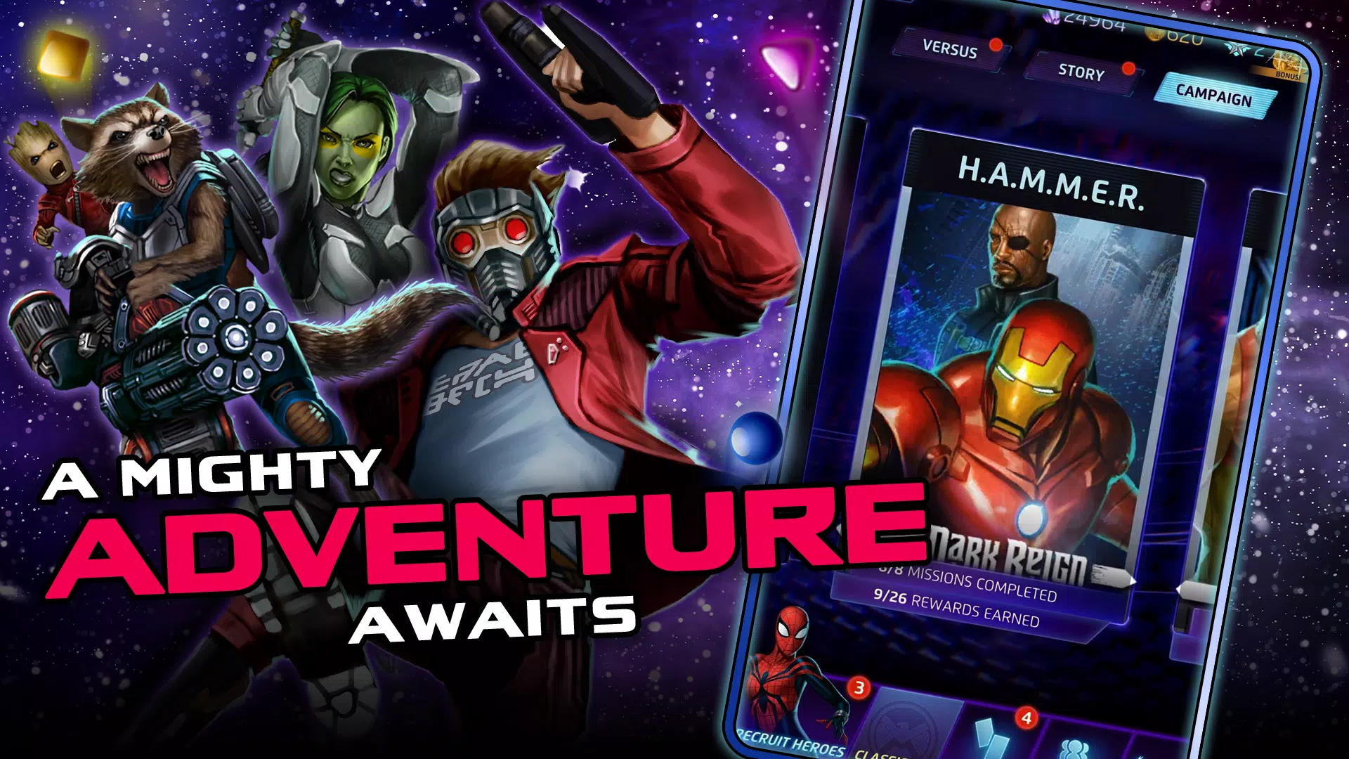 MARVEL Puzzle Quest Helden-RPG Screenshot 4