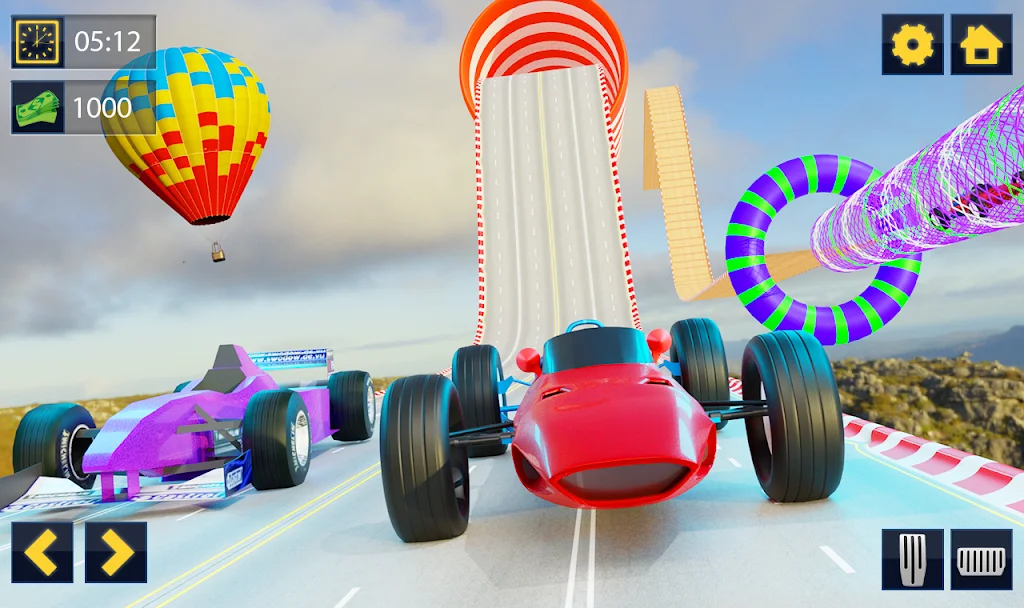Impossible Formula Car Racing Stunt New Free Games应用截图第3张