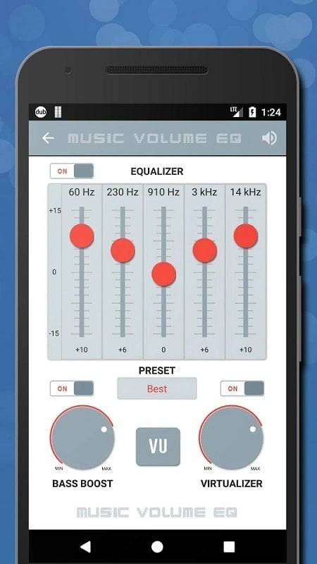 Music Volume EQ - Égaliseur Capture d'écran 2