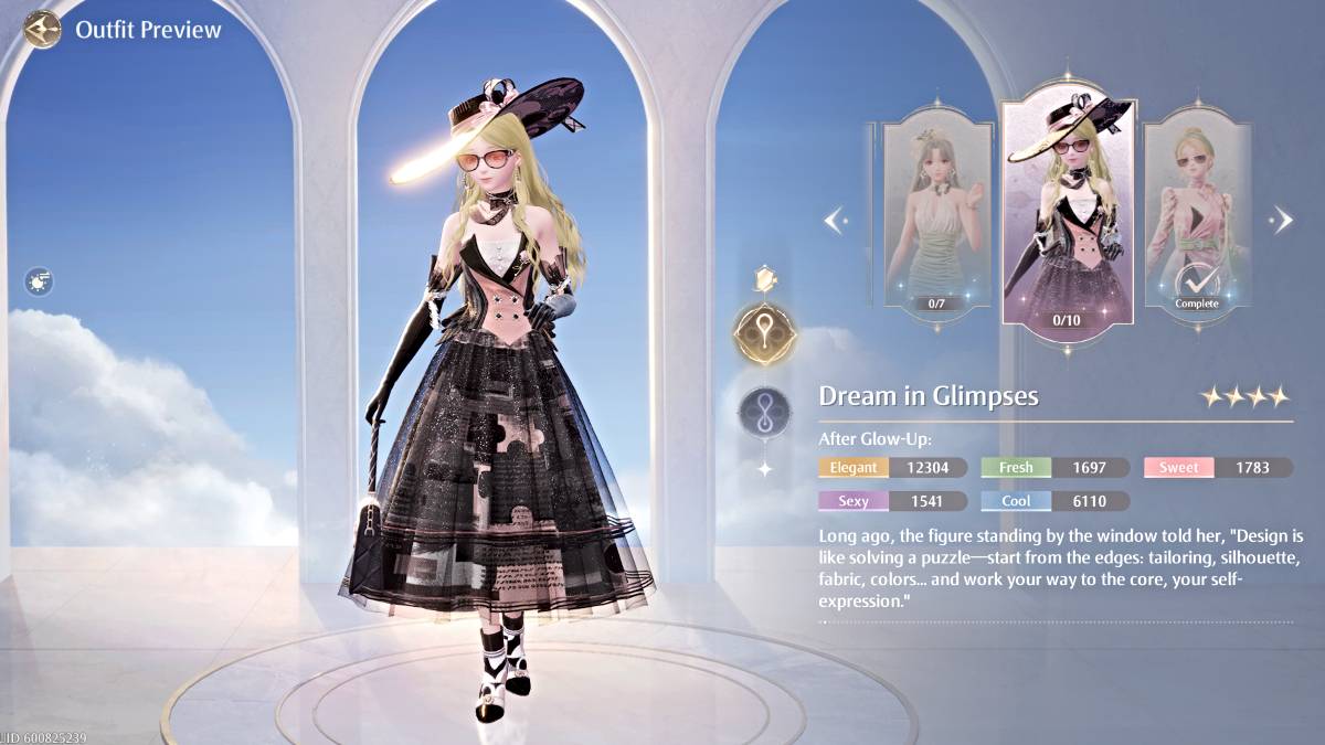 ความฝันในชุดแวววาวใน Infinity Nikki