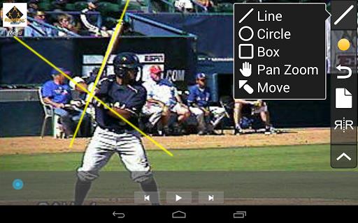 RVP:Baseball & Softball video Capture d'écran 3