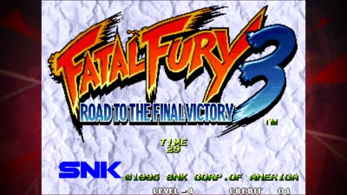 FATAL FURY 3 ACA NEOGEO應用截圖第1張