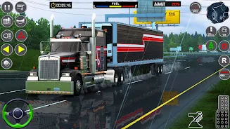 US Cargo Truck Simulator Game ဖန်သားပြင်ဓာတ်ပုံ 2