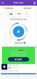 PooL Vpn - Super Fast Vpn ภาพหน้าจอ 4